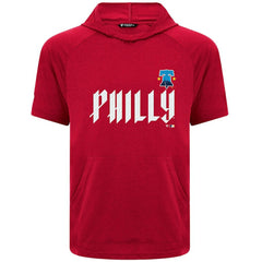 Philadelphia Phillies Levelwear City Connect Phase Core Logo Pullover Hoodie T-Shirt - Red Hoodies