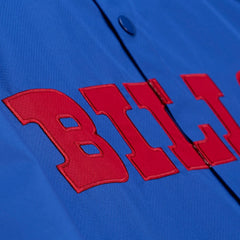 Buffalo Bills Coaches Full-Snap Hooded Windbreaker Jacket - Royal Jackets