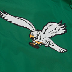 Philadelphia Eagles Coaches Full-Snap Hooded Windbreaker Jacket - Kelly Green Jackets