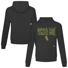 Chicago White Sox Levelwear Relay Protect Pullover Hoodie - Black Hoodies