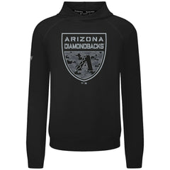 Arizona Diamondbacks Levelwear Mandate Buckler Tri-Blend Pullover Hoodie - Black Hoodies