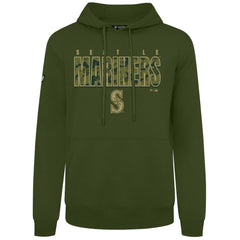 Seattle Mariners Levelwear Podium Protect Pullover Hoodie - Green Hoodies