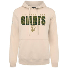 San Francisco Giants Levelwear Podium Protect Pullover Hoodie - Khaki Hoodies