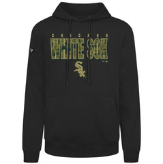 Chicago White Sox Levelwear Podium Protect Pullover Hoodie - Black Hoodies