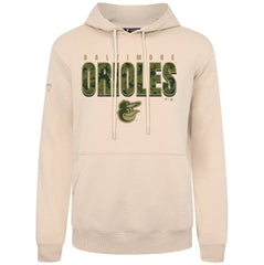 Baltimore Orioles Levelwear Podium Protect Pullover Hoodie - Khaki Hoodies