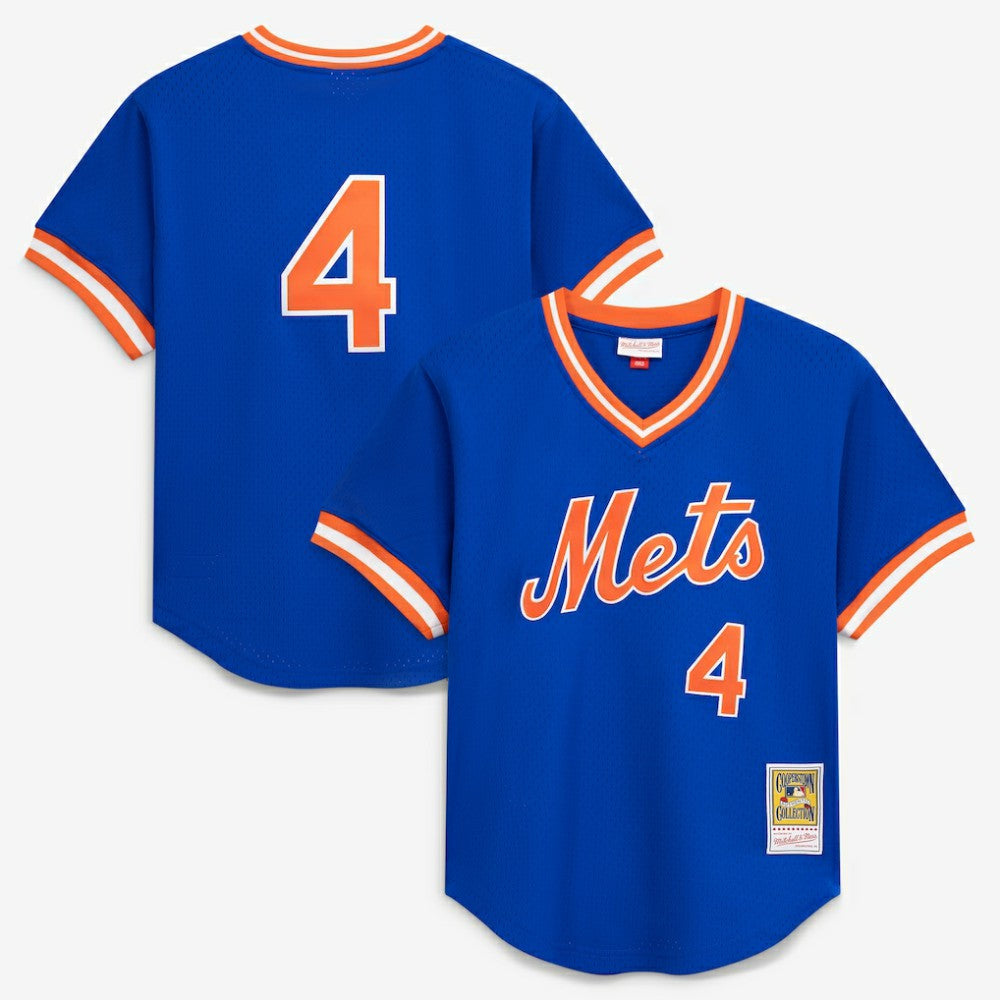 Lenny Dykstra New York Mets Mitchell & Ness Authentic Batting Practice Jersey - Royal Jerseys