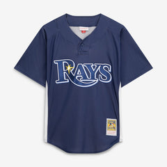 Evan Longoria Tampa Bay Rays Mitchell & Ness Authentic Batting Practice Jersey - Navy Jerseys