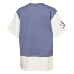 Houston Astros Outerstuff Youth Ultimate Pastels Premium Double Run T-Shirt - Navy/Cream T-shirts
