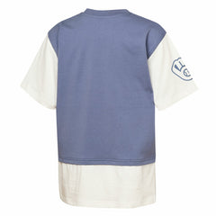 Milwaukee Brewers Outerstuff Youth Ultimate Pastels Premium Double Run T-Shirt - Navy/Cream T-shirts