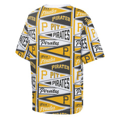 Pittsburgh Pirates Outerstuff Youth All-Over Pennant T-Shirt - Yellow T-shirts