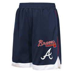 Atlanta Braves Outerstuff Youth Big League All Star Fashion Shorts - Navy Shorts