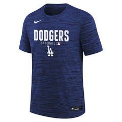 Los Angeles Dodgers Nike Youth Authentic Collection Velocity Dri-FIT T-Shirt - Royal T-shirts