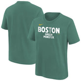 Boston Red Sox Nike Youth City Connect Wordmark T-Shirt - Green T-shirts