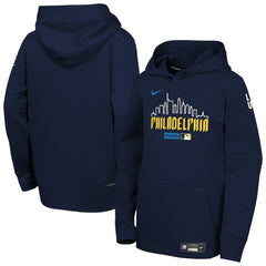 Philadelphia Phillies Nike Youth Authentic Collection City Connect Therma-FIT Hoodie - Navy Hoodies