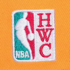 San Antonio Spurs Hardwood Classics Legendary Away Pro-Pinch Adjustable Hat Orange - Mitchell & Ness outlet