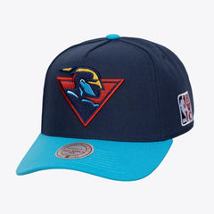 Golden State Warriors Hardwood Classics Legendary Away Pro-Pinch Adjustable Hat Navy - Mitchell & Ness