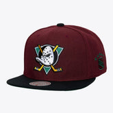 Anaheim Ducks Mitchell & Ness Legendary Home Snapback Hat - Maroon | US 203263577