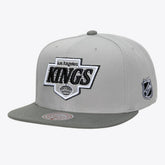 Los Angeles Kings Mitchell & Ness Legendary Home Snapback Hat - Gray | US 203263581