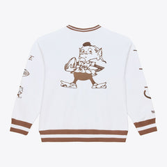 Cleveland Browns Arctic Fleece Sweatshirt - White Sweatshirts