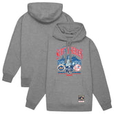 New York Yankees vs. New York Mets Mitchell & Ness 2000 World Series Pullover Hoodie - Heather Gray Hoodies