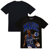 Penny Hardaway Orlando Magic Hardwood Classics Player Arch T-Shirt Black - Mitchell & Ness