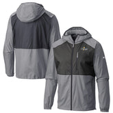 Oklahoma City Thunder 2025 NBA Finals Champions Flash Forward Lightweight Full-Zip Hooded Windbreaker Gray - Columbia