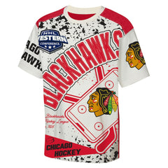 Chicago Blackhawks Outerstuff Youth Top Player T-Shirt - Cream | US 203265379