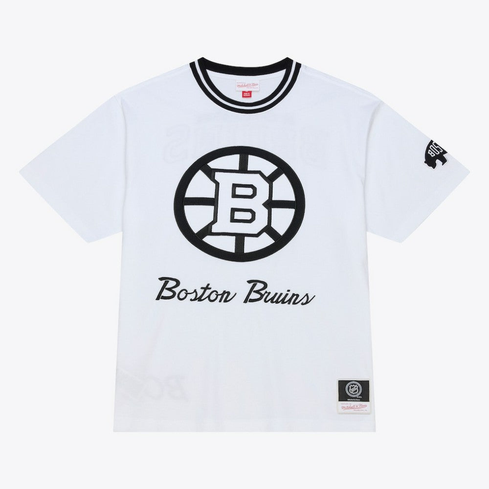 Boston Bruins Mitchell & Ness Arctic T-Shirt- White | US 203265825