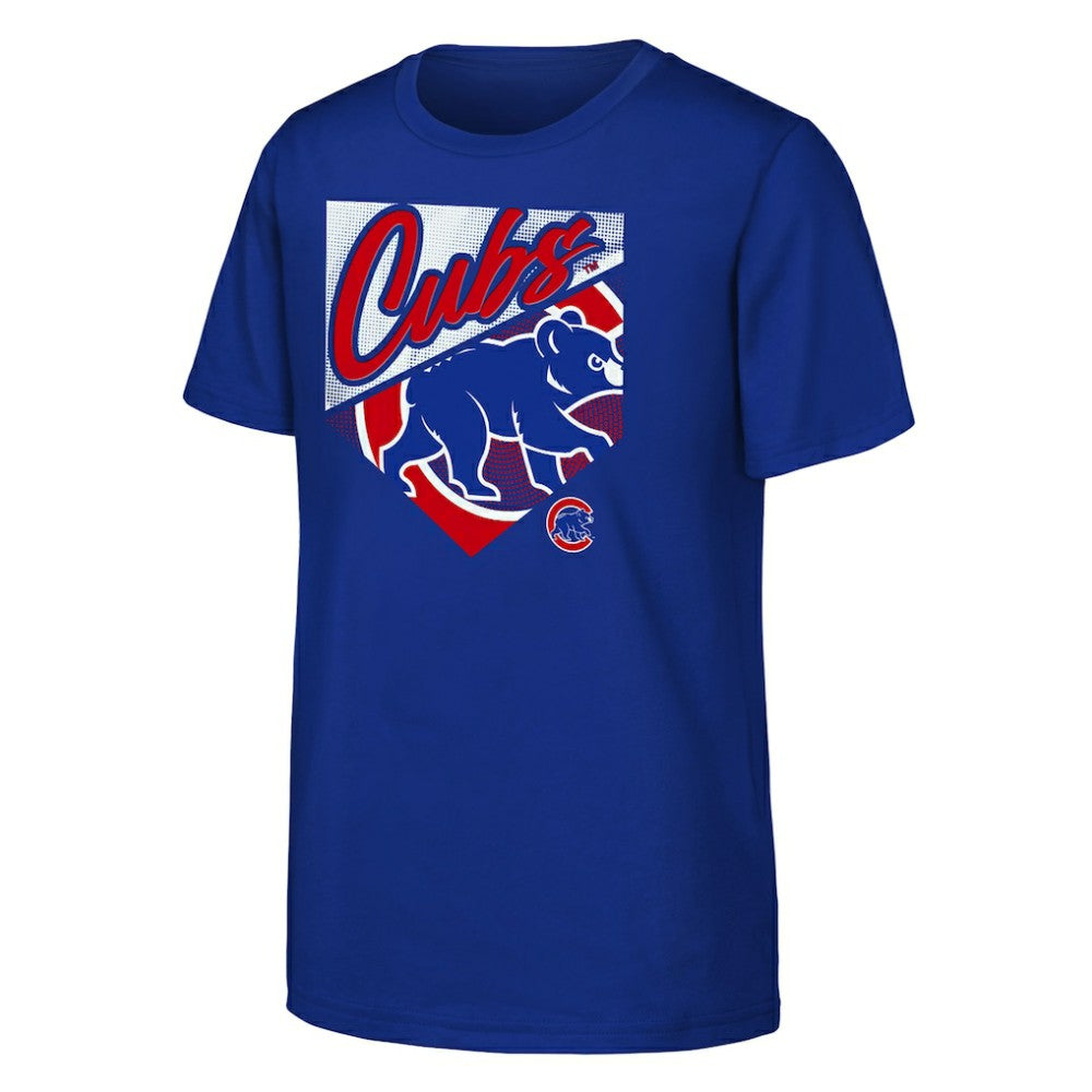 Chicago Cubs Outerstuff Youth Prime Plate T-Shirt - Royal T-shirts