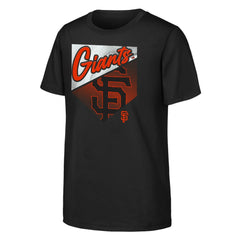 San Francisco Giants Outerstuff Youth Prime Plate T-Shirt - Black T-shirts