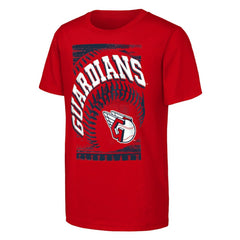 Cleveland Guardians Outerstuff Youth Speed Pitch T-Shirt - Red T-shirts