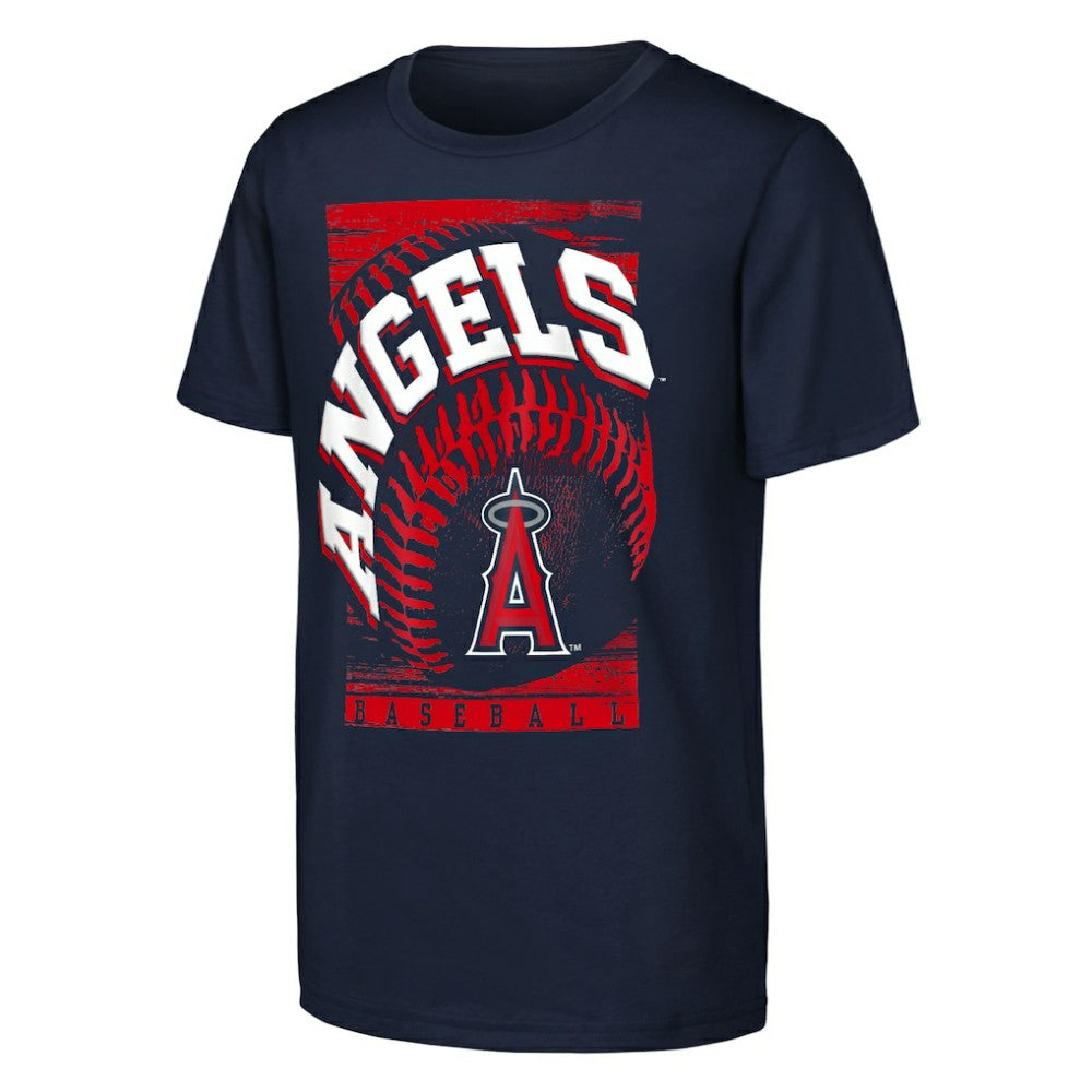 Los Angeles Angels Outerstuff Youth Speed Pitch T-Shirt - Navy T-shirts