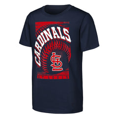 St. Louis Cardinals Outerstuff Youth Speed Pitch T-Shirt - Navy T-shirts