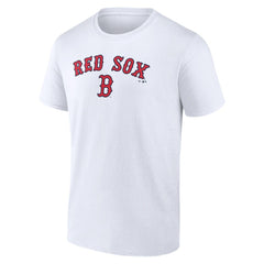 Boston Red Sox Team Lockup T-Shirt - White T-shirts