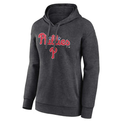 Philadelphia Phillies Women's Team Lockup Hoodie - Charcoal Hoodies