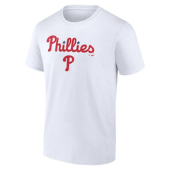 Philadelphia Phillies Team Lockup T-Shirt - White T-shirts