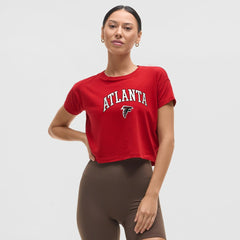 Atlanta Falcons lululemon Women's Cates T-Shirt - College Crimson T-shirts