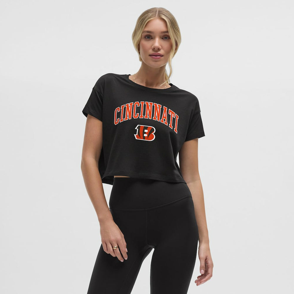 Cincinnati Bengals lululemon Women's Cates T-Shirt - Black T-shirts