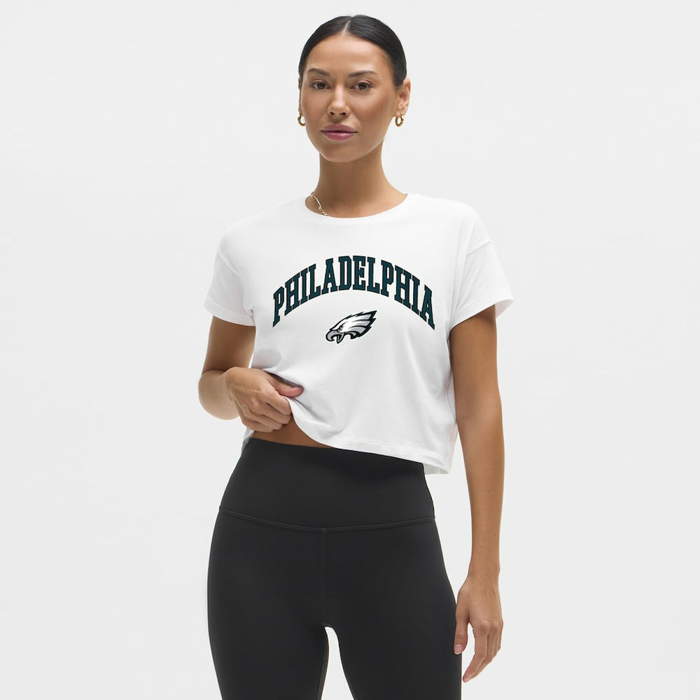 Philadelphia Eagles lululemon Women's Cates T-Shirt - White T-shirts