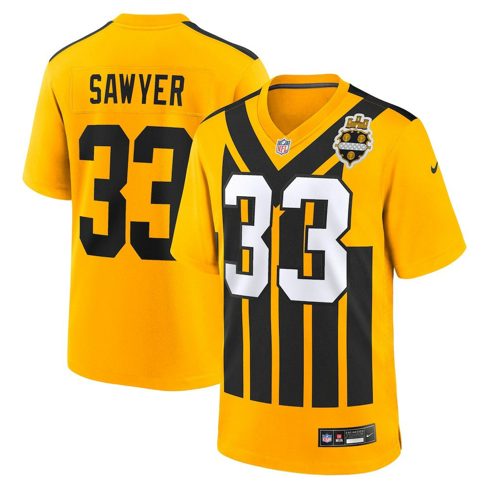 Jack Sawyer Pittsburgh Steelers Alternate Game Jersey - Gold Jerseys