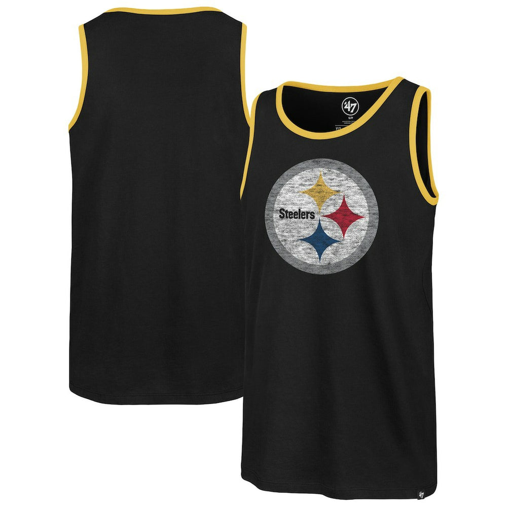 Pittsburgh Steelers '47 Premier Franklin Tank Top - Black Tops