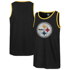 Pittsburgh Steelers '47 Premier Franklin Tank Top - Black Tops