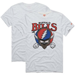 Buffalo Bills Homage NFL x Grateful Dead Tri-Blend T-Shirt - Ash T-shirts