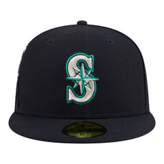 Seattle Mariners New Era Hidden Hit 59FIFTY Fitted Hat - Navy Hats