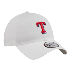 Texas Rangers New Era Ripstop Casual Classic Adjustable Hat - White Hats