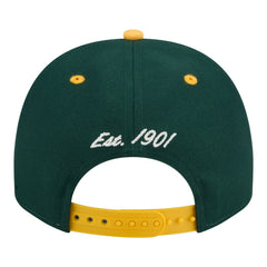 Athletics New Era Arched A-Frame 9FIFTY Adjustable Hat - Green Hats