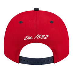 St. Louis Cardinals New Era Arched A-Frame 9FIFTY Adjustable Hat - Red/Navy Hats