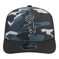 Chicago White Sox New Era Tonal Camo 9SEVENTY Stretch-Snap Hat - Black Hats