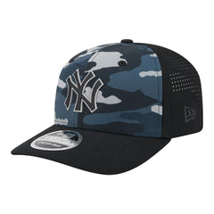 New York Yankees New Era Tonal Camo 9SEVENTY Stretch-Snap Hat - Black Hats