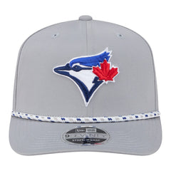 Toronto Blue Jays New Era Sport Rope 9SEVENTY Adjustable Hat - Gray Hats